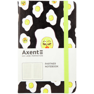 Блокнот Axent Partner BBH, 125х195, 96л, кл, Eggs (8210-01-A)