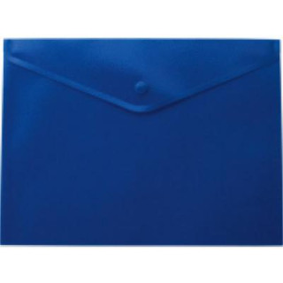 Папка - конверт Buromax А4, with a button, blue (BM.3926-02)