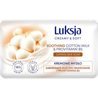 Твердое мыло Luksja Cotton milk & Provitamin B5 90 г (5900998006280/5900536348735)