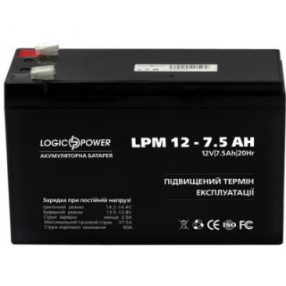 Батарея к ИБП LogicPower LPM 12В 7.5 Ач (3864)