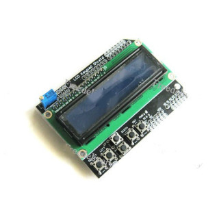 LCD Keypad Shield модуль Arduino 1602 ЖК дисплей