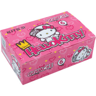Краски для рисования Kite Hello Kitty гуашь 12 цветов (HK22-062)