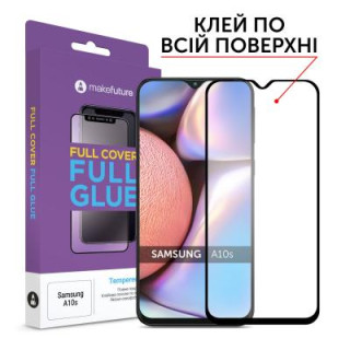 Стекло защитное MakeFuture Samsung A10s Full Cover Full Glue (MGF-SA10S)