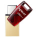 USB флеш накопитель Apacer 64GB AH180 Red Type-C Dual USB 3.1 (AP64GAH180R-1)