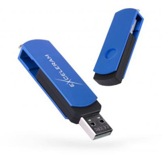 USB флеш накопитель eXceleram 64GB P2 Series Blue/Black USB 2.0 (EXP2U2BLB64)