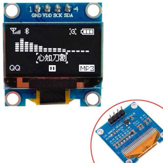 OLED дисплей графический SSD1306 I2C 4p 0.96