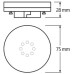 Лампочка Osram LED STAR, 4.9W, 470Lm, 4000K, GX53 (4058075433465)