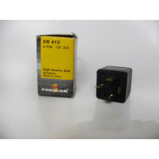 Реле 4 контакта Premier 30A/12V ER412