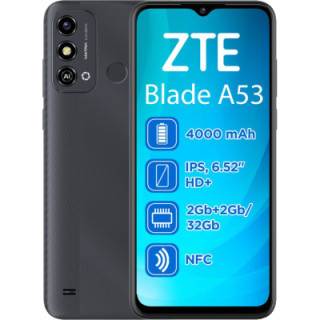 Мобильный телефон ZTE Blade A53 2/32GB Grey