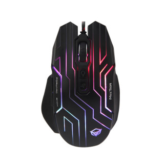 Мышь проводная игровая MEETION Backlit Gaming Mouse RGB MT-GM22, черный