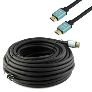 Кабель HDMI - HDMI 20м v2.0 4K позолоченный грубый