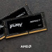 Модуль памяти для ноутбука SoDIMM DDR4 16GB 3200 MHz Impact Kingston Fury (ex.HyperX) (KF432S20IB/16)