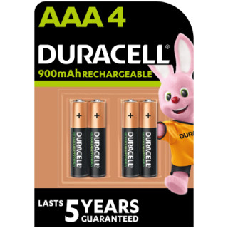 Аккумулятор Duracell AAA HR03 900mAh * 4 (5005015)