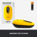 Мышка Logitech POP Mouse Bluetooth Blast Yellow (910-006546)