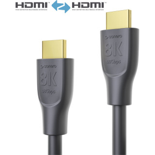 HDMI кабель 2 м фильтр ver. 2.1 (8K)