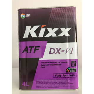 Масло для АКПП/ГУР KIXX ATF DX-VI 4л