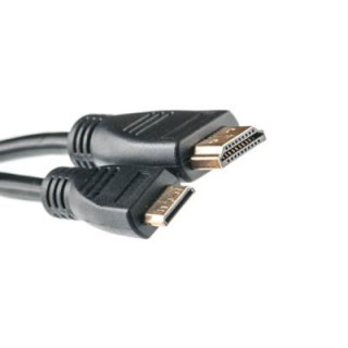 Кабель мультимедийный HDMI A to HDMI C (mini), 0.5m PowerPlant (KD00AS1192)