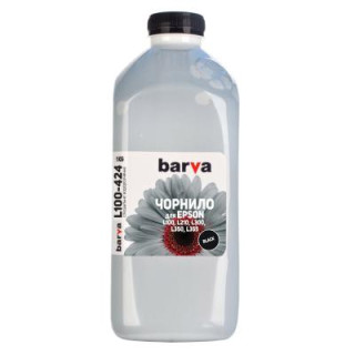 Чернила Barva EPSON L100/L210/L300/L350/L355 1кг (T6641) BLACK (L100-424)