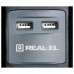 Сетевой удлинитель REAL-EL RS-3 USB CHARGE 1.8m, black (EL122500001)