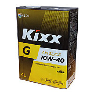 Масло моторное KIXX п/синт Gold SL 10W40 4л