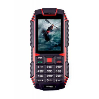 Мобильный телефон Sigma X-treme DT68 Black Red (4827798337721)