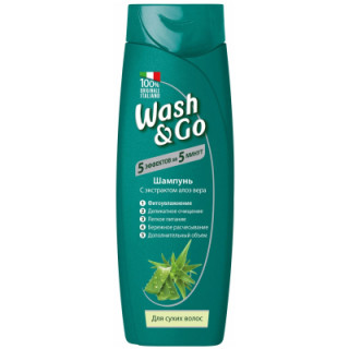 Шампунь Wash&Go для сухих волос с экстрактом алоэ вера 200 мл (8008970042015)