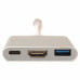 Адаптер HD-U03 USB 3.1 Type-C to HDMI+PD+USB3.0