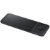 Зарядное устройство Samsung Wireless Charger Trio (Black) (EP-P6300TBRGRU)