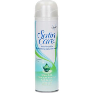 Гель для бритья Satin Care Sensitive для женщин для чувствительной кожи 200 мл (3014260223007)
